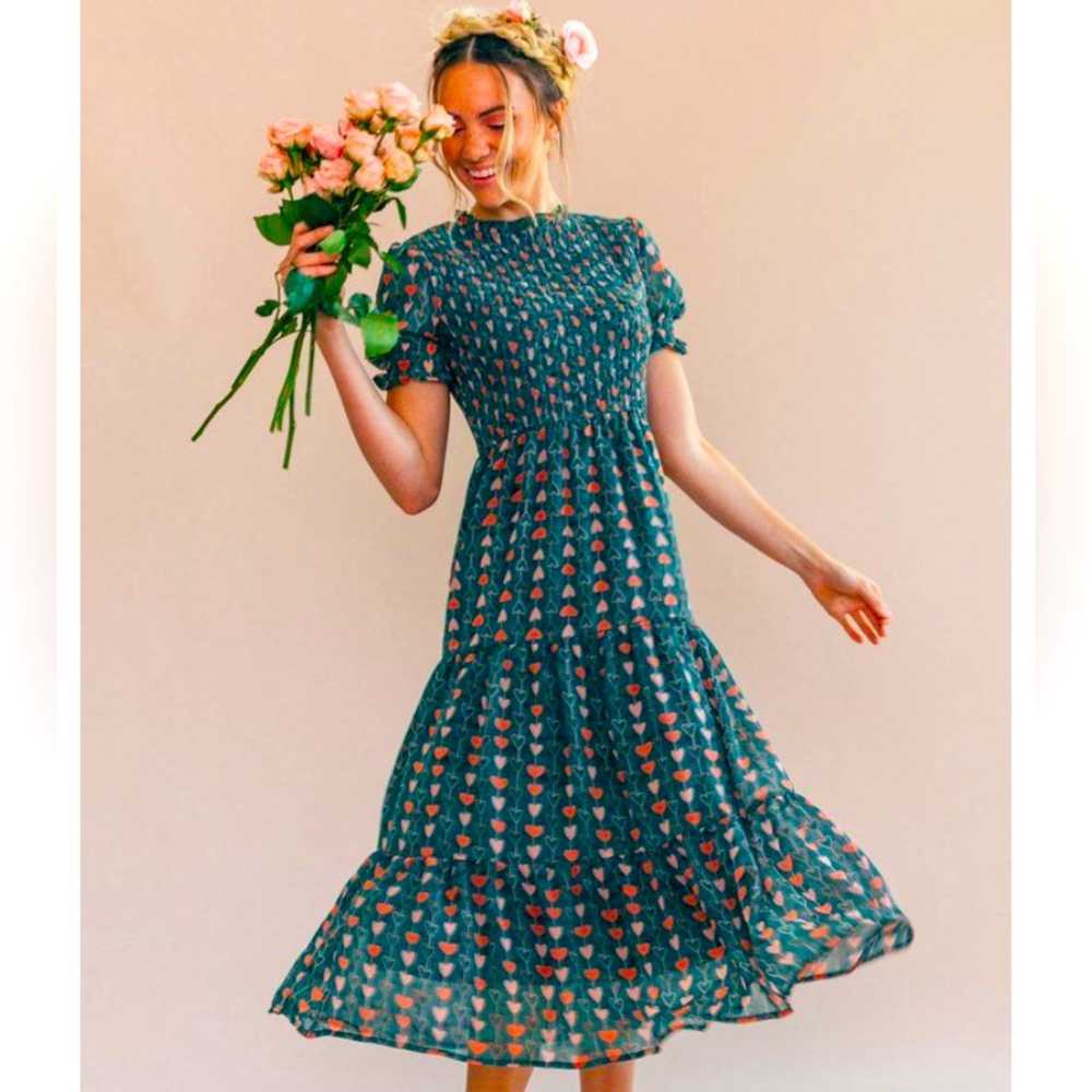 Ivy city co Ella Heart dress size medium